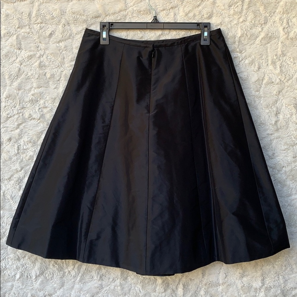 Teri Jon Black Taffeta Evening Skirt Sz10 - Picture 6 of 7